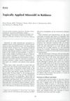 Topically Applied Minoxidil in Baldness