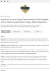Rapid and Accurate Digital Measurement of the Recipient Area in Hair Transplantation Using a Tablet Application