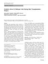 Oxidative Stress in Follicular Units During Hair Transplantation Surgery