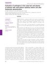 Evaluation of Androgens in the Scalp Hair and Plasma of Patients with Male-Pattern Baldness Before and After Finasteride Administration