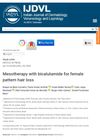 Mesotherapy with Bicalutamide for Female Pattern Hair Loss