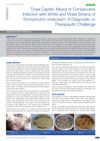 Tinea Capitis: Mixed or Consecutive Infection with White and Violet Strains of Trichophyton Violaceum: A Diagnostic or Therapeutic Challenge