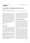 Characteristics of Androgenetic Alopecia in Asian Populations