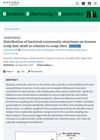 Distribution of Bacterial Community Structures on Human Scalp Hair Shaft in Relation to Scalp Sites