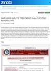 Hair Loss And Its Treatment: An Ayurvedic Perspective