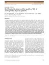 Oral Finasteride Improved the Quality of Life of Androgenetic Alopecia Patients