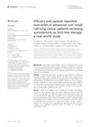 Efficacy and Patient-Reported Outcomes in Advanced Non-Small Cell Lung Cancer Patients Receiving Aumolertinib as First-Line Therapy: A Real-World Study