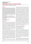 Platelet-Rich Plasma in Cosmetic Surgery