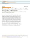 Structure of Human Steroid 5α-Reductase 2 with the Anti-Androgen Drug Finasteride