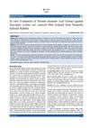 In Vitro Evaluation of Nerium Oleander Leaf Extract Against Sarcoptes Scabiei Var. Cuniculi Mite Isolated from Naturally Infested Rabbits