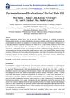 Formulation and Evaluation of Herbal Hair Oil