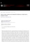 Effect of Zinc, Ferritin, and Vitamin B12 Deficiency on Hair Loss in Pregnant Women