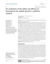 An Evaluation of the Safety and Efficacy of Bimatoprost for Eyelash Growth in Pediatric Subjects