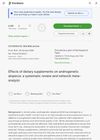 Effects of Dietary Supplements on Androgenetic Alopecia: A Systematic Review and Network Meta-Analysis