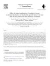Effect of Topical Application of Raspberry Ketone on Dermal Production of Insulin-Like Growth Factor-I in Mice and on Hair Growth and Skin Elasticity in Humans