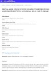 Prevalence of Polycystic Ovary Syndrome and Its Phenotypes: A Clinical Analysis in Swabi