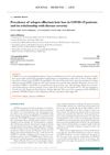 Prevalence of Telogen Effluvium Hair Loss in COVID-19 Patients and Its Relationship with Disease Severity