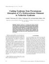 Cushing Syndrome from Percutaneous Absorption of 1% Hydrocortisone Ointment in Netherton Syndrome