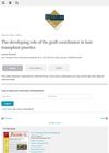 The Developing Role of the Graft Coordinator in Hair Transplant Practice