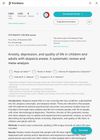 Anxiety, Depression, and Quality of Life in Children and Adults With Alopecia Areata: A Systematic Review and Meta-Analysis