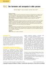Sex Hormones and Sarcopenia in Older Persons