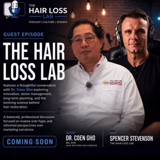 Clip from Guest Episode 🎙️

The Hair Loss Lab features a thoughtful conversation with Dr. Coen Gho 