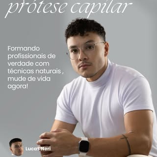 📸 Transformando vidas com a prótese capilar
Você também pode dominar essa arte e se tornar referênc