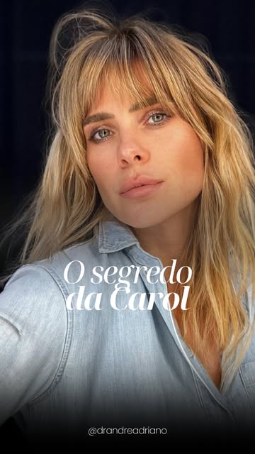 Envelhecer como a Carol Dieckmann: quem não sonha??!

Aqui não falamos apenas de genética, mas de cu