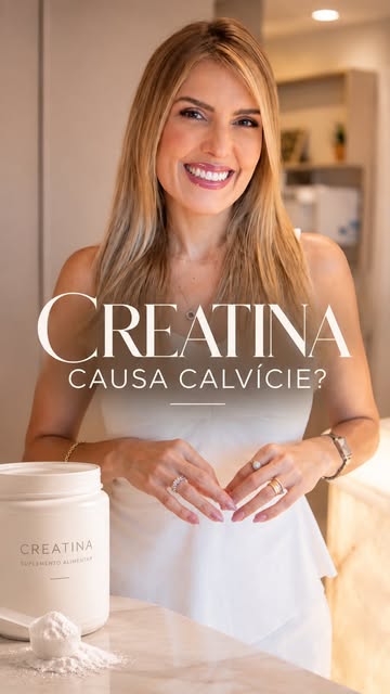 Creatina causa queda de cabelo? 🧬💪

Essa relação ainda gera muita dúvida, principalmente entre que