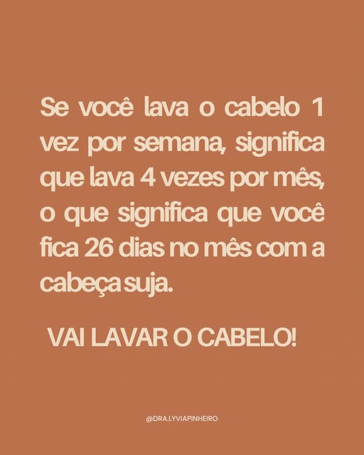 Você ainda acha que lavar o cabelo 1 vez por semana é suficiente? 👀

A frequência ideal varia de pe