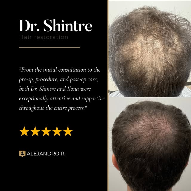 "From the initial consultation to the pre-op, procedure, and post-op care, both Dr. Shintre and Ilon
