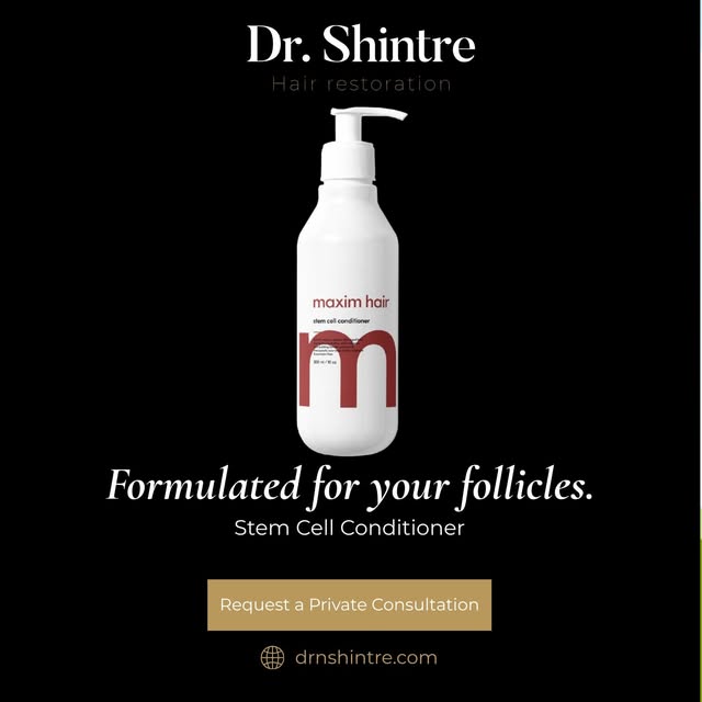 A conditioner formulated specifically for hair health, not just softness.

The Maxim Stem Cell Condi