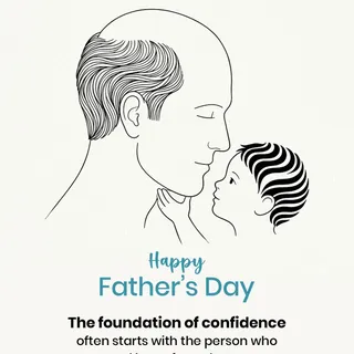 💙 A father's love lays the foundation for confidence, strength, and countless cherished memories. 
