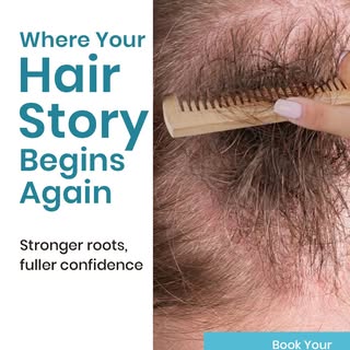 🌿 Hair loss may be part of your story, but it doesn't have to be the final chapter. Stronger roots 