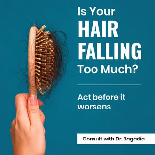 Hair fall in clumps is your sign to take action now, not later. 🚨
With expert guidance from Dr. Bag