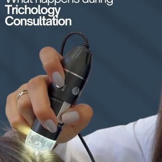 A lot of people don’t realise that trichologists specialise in hair and scalp health - things like h