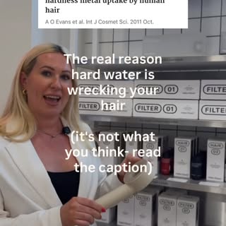 Let’s clear something up.

Hard water isn’t pulling hair out from the root. But it is doing damage a