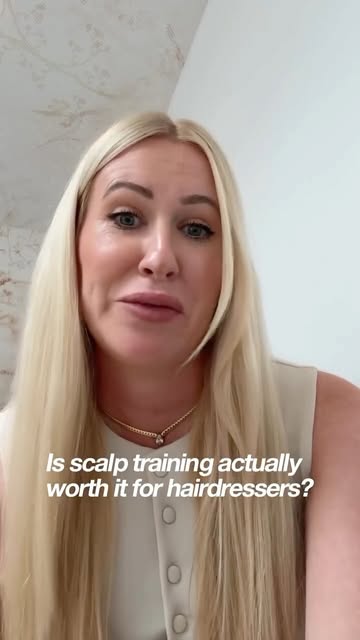 If you’re a hairdresser and you’ve ever wanted to know more about the scalp, scalp training might be
