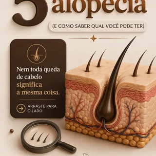 Queda de cabelo não é tudo igual — e entender qual tipo de alopecia está acontecendo é essencial par