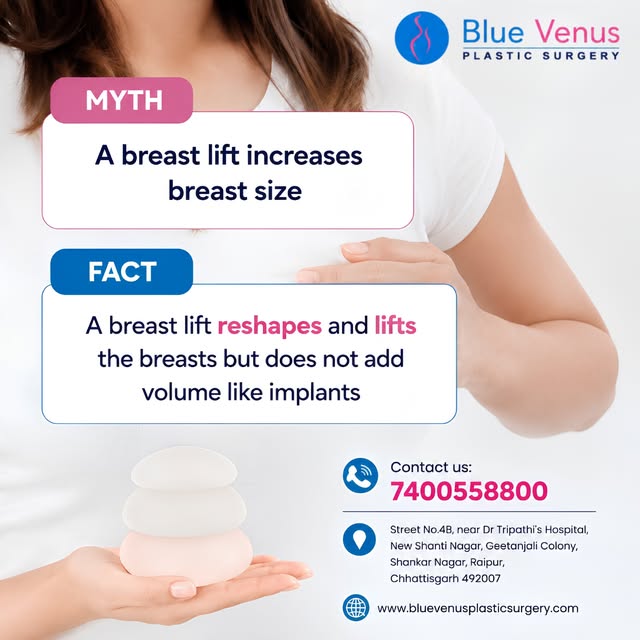 Breast lift doesn’t mean breast augmentation and knowing the difference matters.

A common misconcep