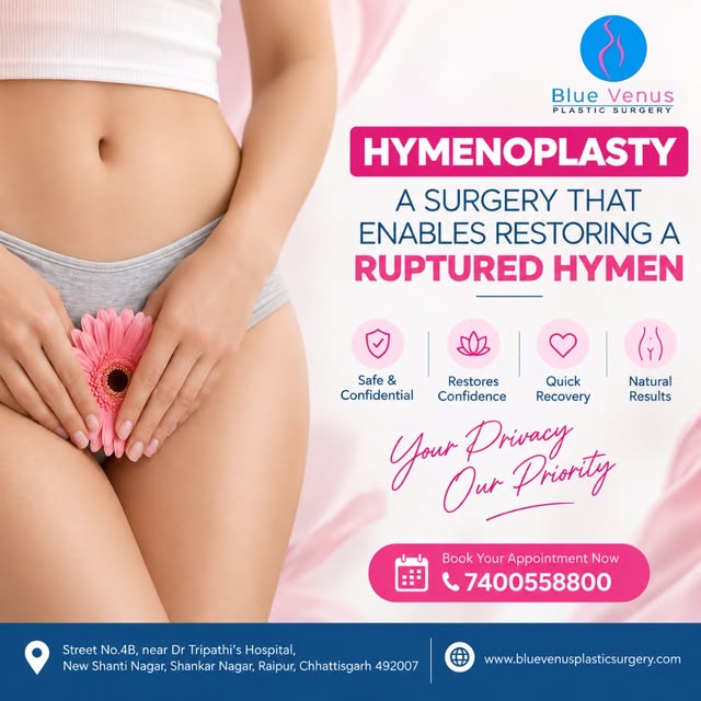 A new chapter, on your own terms. 🤍

Hymenoplasty is a private, personalized surgical procedure tha