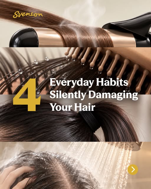 Some of your daily habits could be quietly weakening your hair and add up to bigger hair fall over t