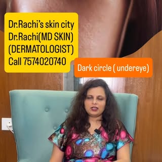 Dark circle # undereye # DR.RACHI’S SKIN CITY 
Skin ,Hair & Laser Clinic 
#clinic # laser # skin 

D