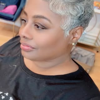 #melissamariabrand #dmvhairstylist #blushbeautybarsalon #pixiecut #baltimorehairstylist