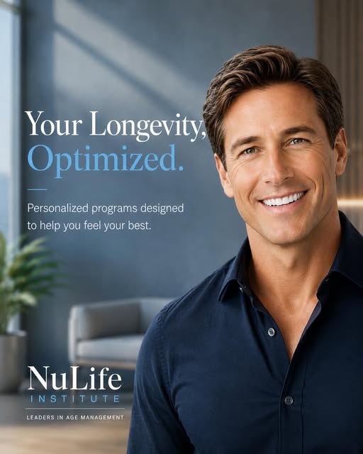 At NuLife Institute, we take a personalized, physician-guided approach to longevity, using comprehen