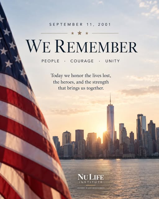 Today, we remember and honor the lives lost on September 11, 2001, and the courage of those who answ