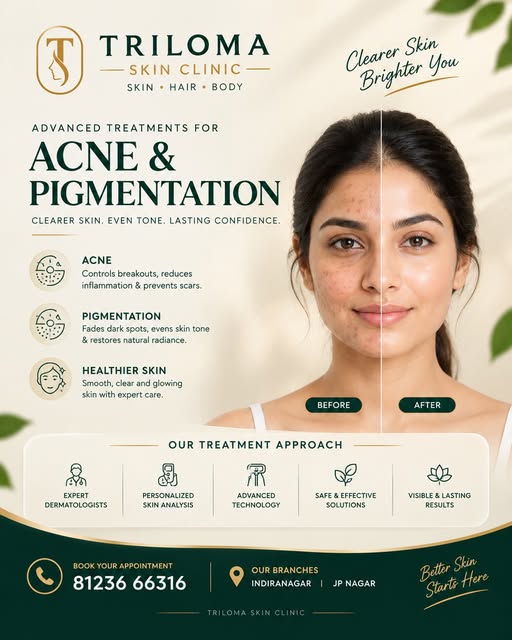 Acne, dark spots & uneven skin tone can affect more than just your skin. 💚

The right treatment sta