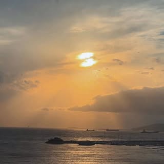 A beautiful evening overlooking the Sea of Marmara in Istanbul #istanbul