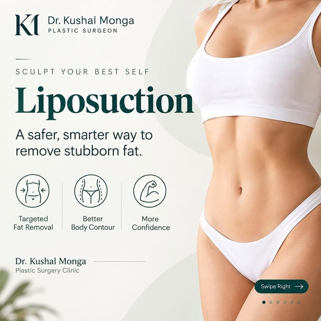 Not every stubborn pocket of fat responds to diet and exercise.
Liposuction is a surgical body-conto