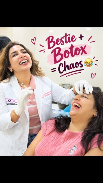 POV: Your bestie comes for a Botox appointment... and it ends up being a therapy session.

It was ma